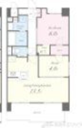 Fujiman南森町の物件間取画像
